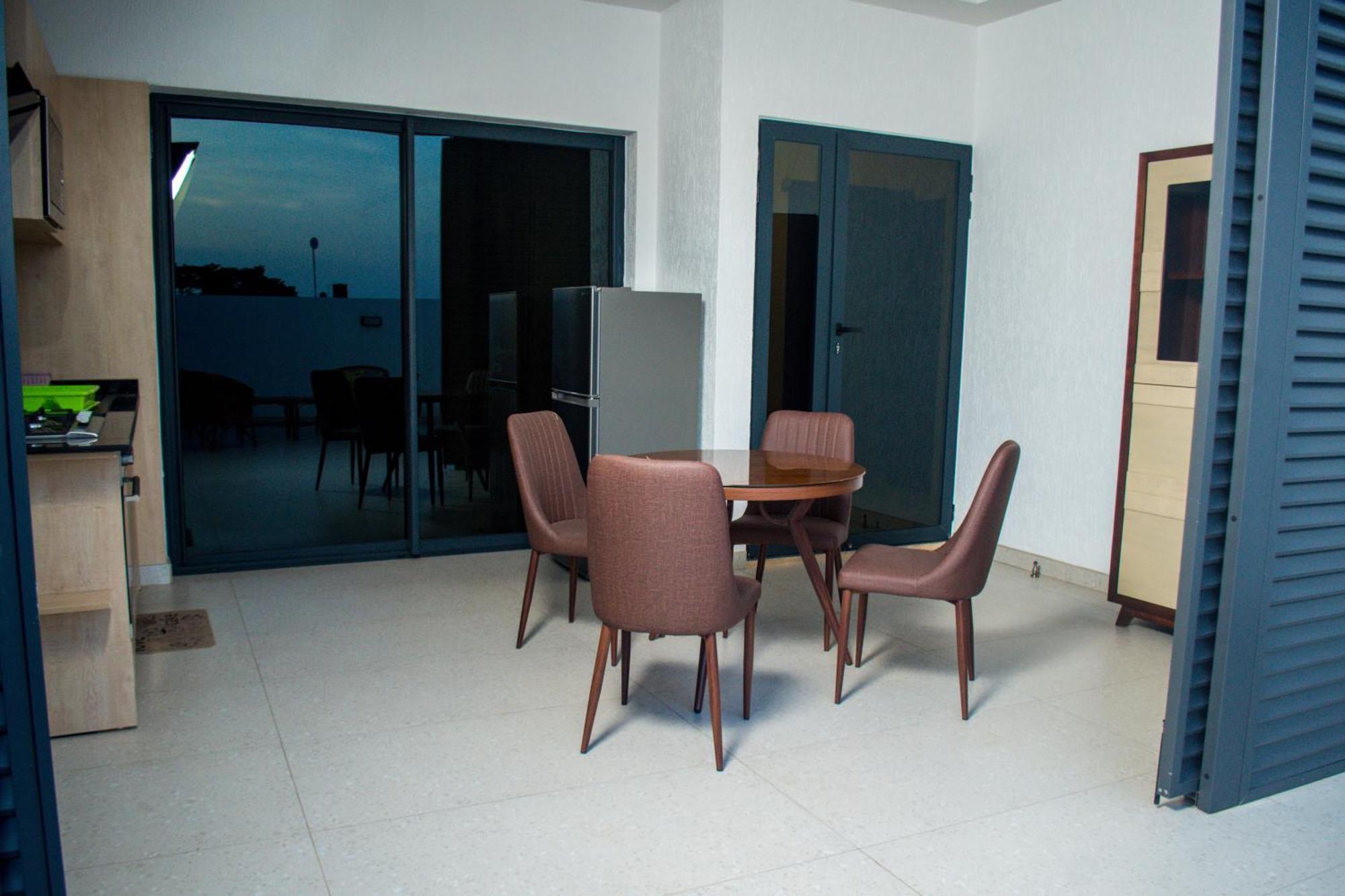 Residence Hexagone Benin Cotonou Buitenkant foto